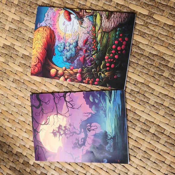 Adult Coloring Book Set - Picture 2 of 7